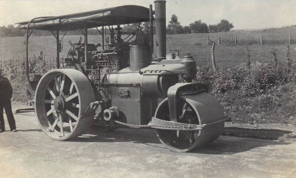 vintage steam roller